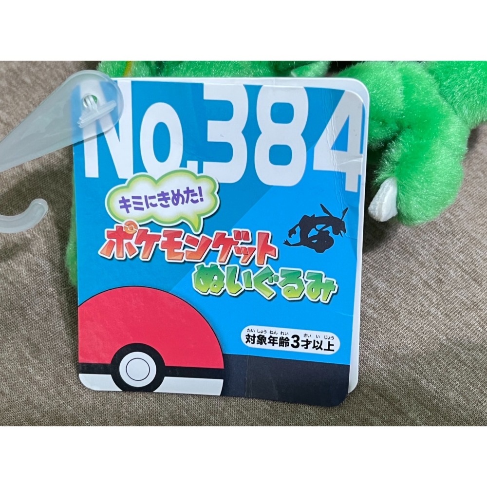 💚現貨💚寶可夢中心 Pokemon 烈空座 娃娃 玩偶 神奇寶貝-細節圖4