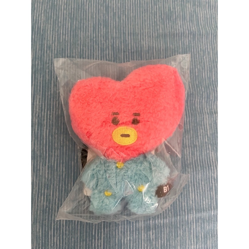 💜現貨正品💜BTS BT21 零錢包 TATA 掛繩 滑鼠墊 飲料杯套 手提杯套  收納包提袋 帆布袋-細節圖5