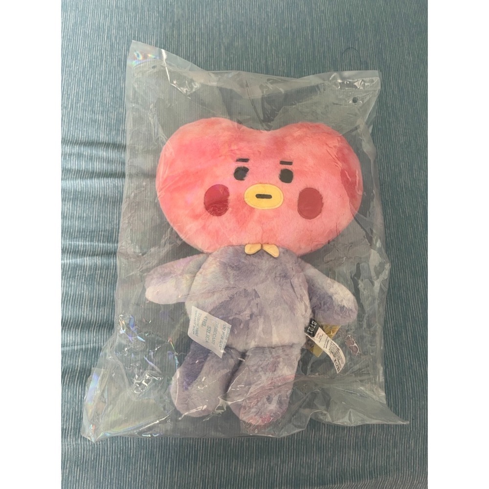 💜現貨正品💜BTS BT21 零錢包 TATA 掛繩 滑鼠墊 飲料杯套 手提杯套  收納包提袋 帆布袋-細節圖2