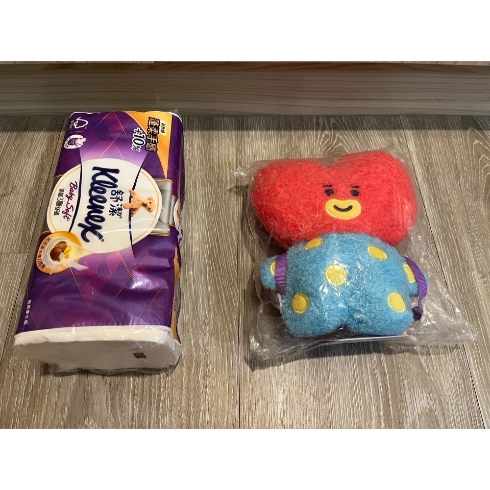 💜現貨正品💜BTS BT21 零錢包 TATA 娃娃 小娃 零錢包-規格圖4