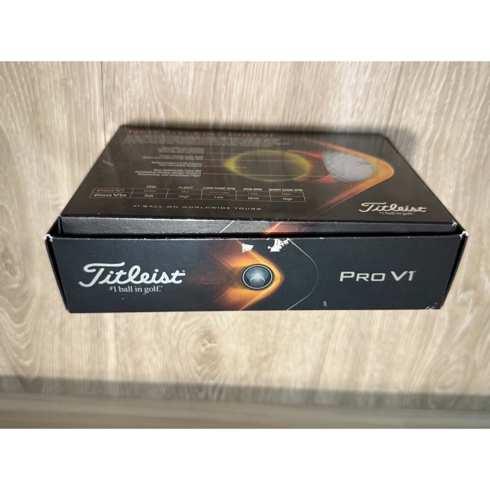 💚全新現貨💚Titleist Pro V1高爾夫球 白球 有印球隊LOGO 原廠新球正品-細節圖3