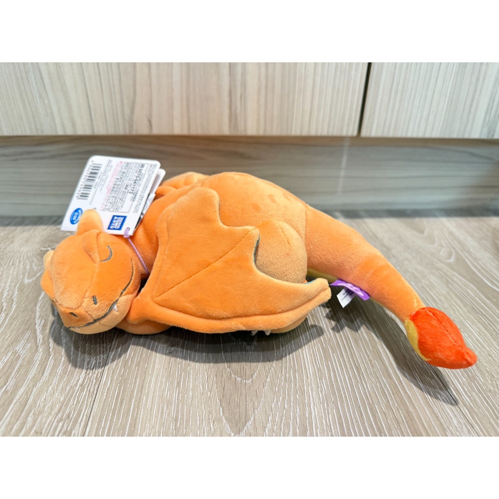 寶可夢睡覺好朋友-噴火龍 伊布 娃娃 玩偶 日本正版 睡眠好朋友 pokemon-規格圖2