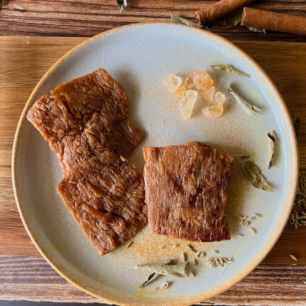 【大富】VEGAN JERKY蜜汁肉乾 植物肉乾-細節圖4