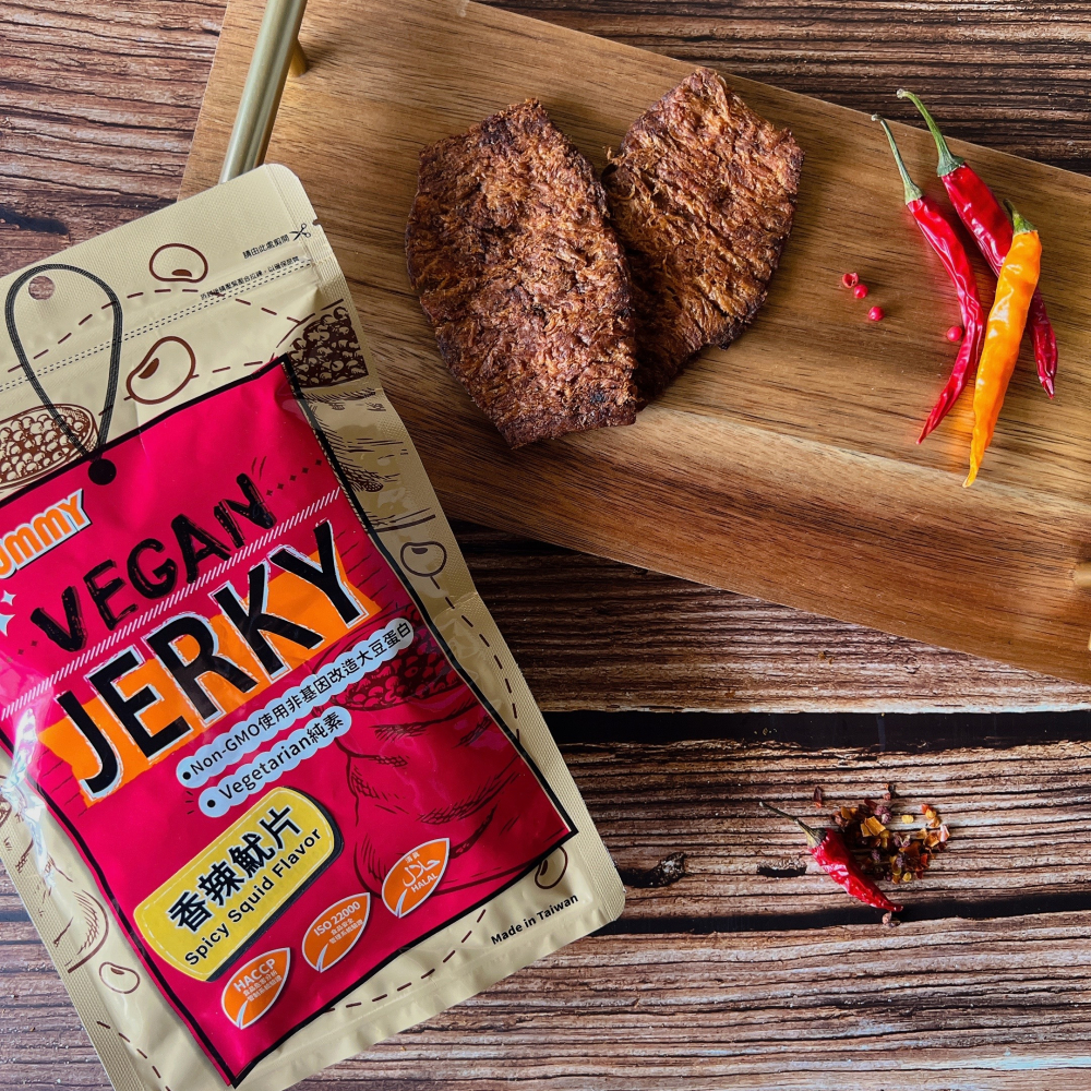 【大富】VEGAN JERK香辣魷片-細節圖3