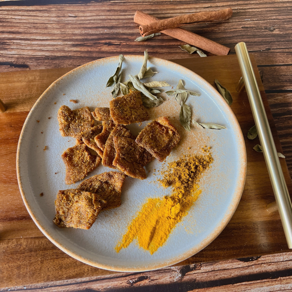 【大富】VEGAN JERKY咖哩肉乾-細節圖3