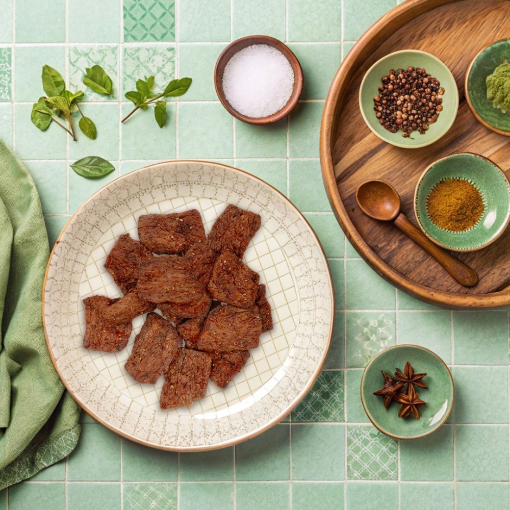 無肉樂-植物肉乾(青花椒風味)-細節圖4