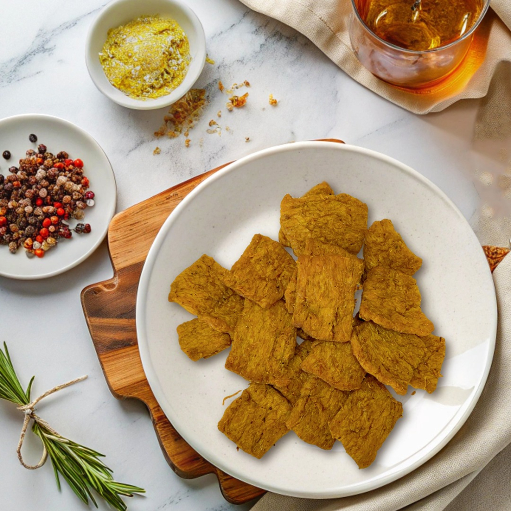 無肉樂-植物肉乾(咖哩風味)-細節圖3