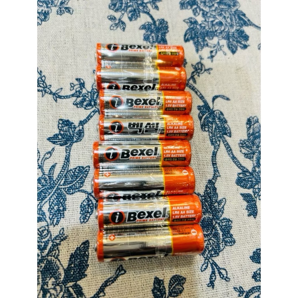 韓國電子鎖、三星、美樂專用電池，BEXEL 韓國3號電池BEXEL 鹼性高性能電池AA LR6 1.5V-（8顆一組）-細節圖2