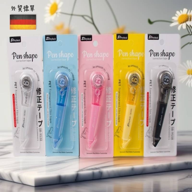 火爆推💕Sunnybelt-德國單 人體工學筆型六米長修正帶-規格圖3