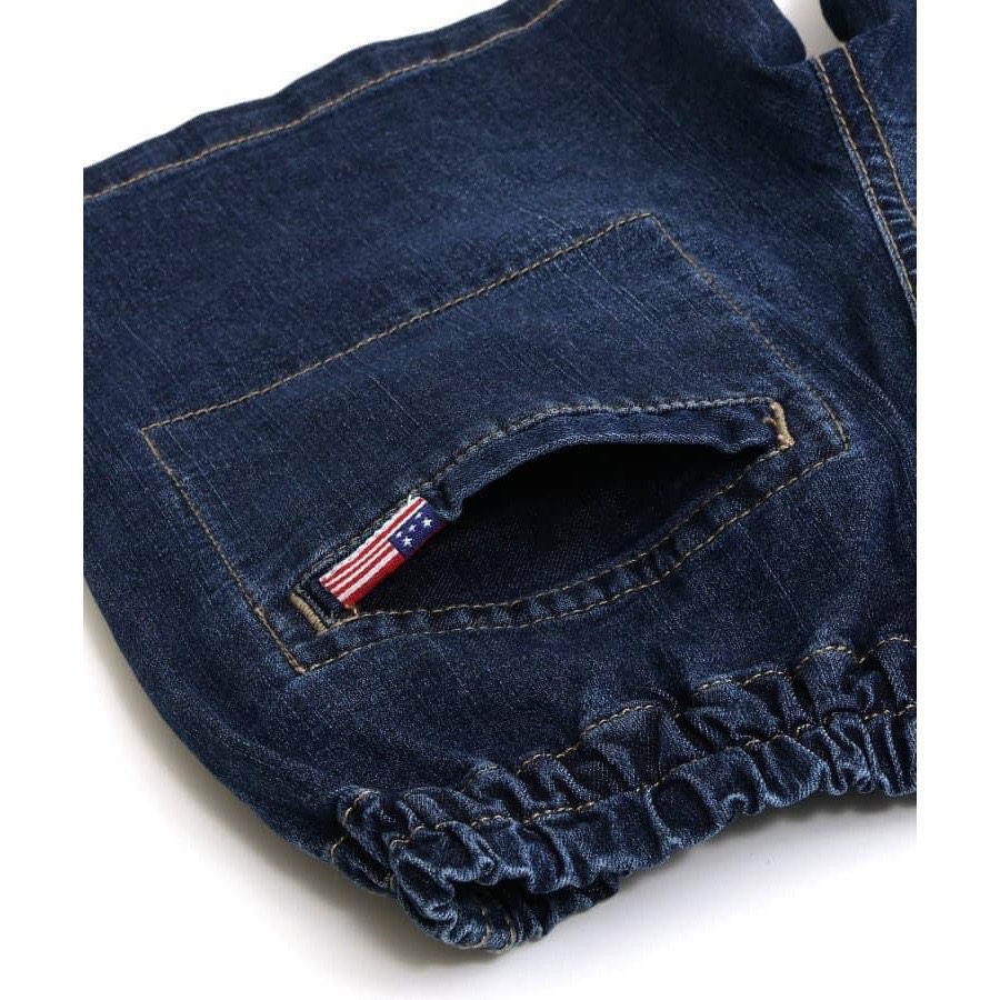 （現貨 深藍100）🇯🇵日本 BREEZE 涼感牛仔短褲-細節圖3