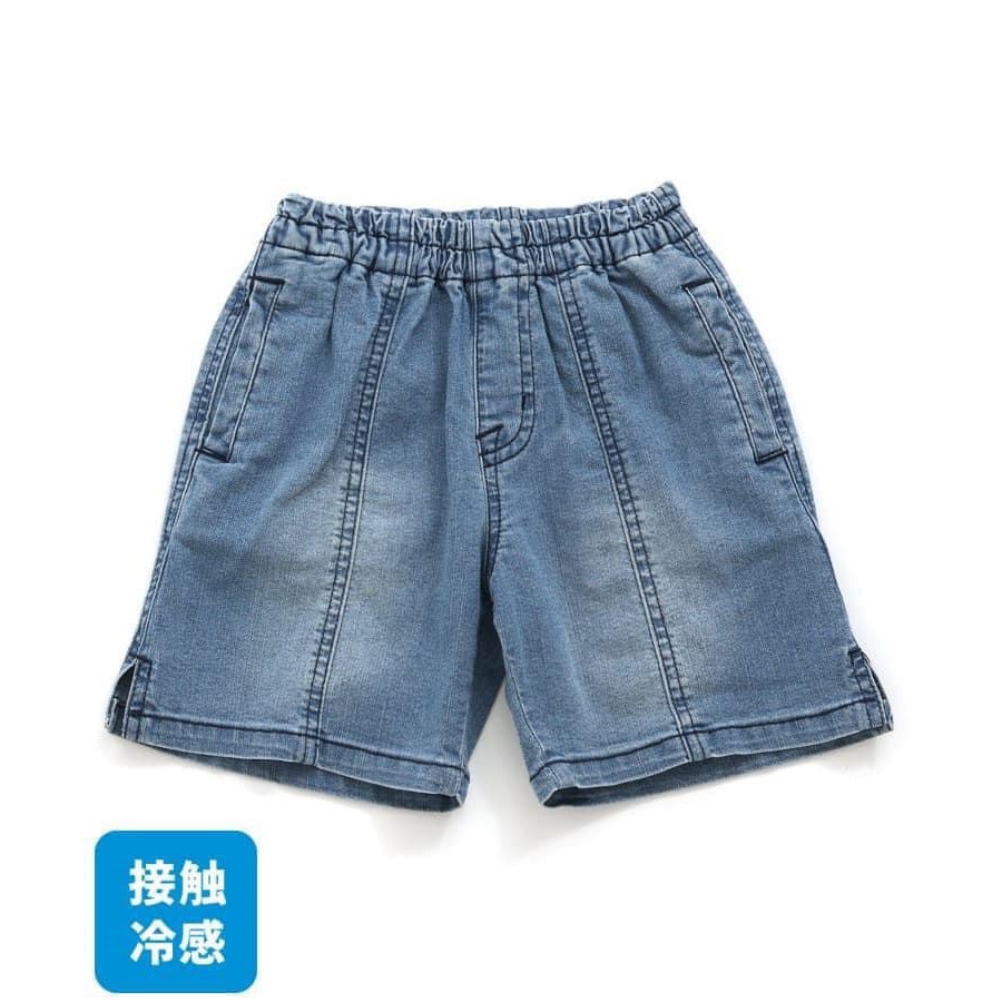 （現貨 深藍100）🇯🇵日本 BREEZE 涼感牛仔短褲-規格圖6