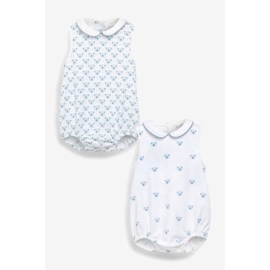 （現貨6-9m)🇬🇧英國 NEXT 小熊有領包屁衣2件組-規格圖5