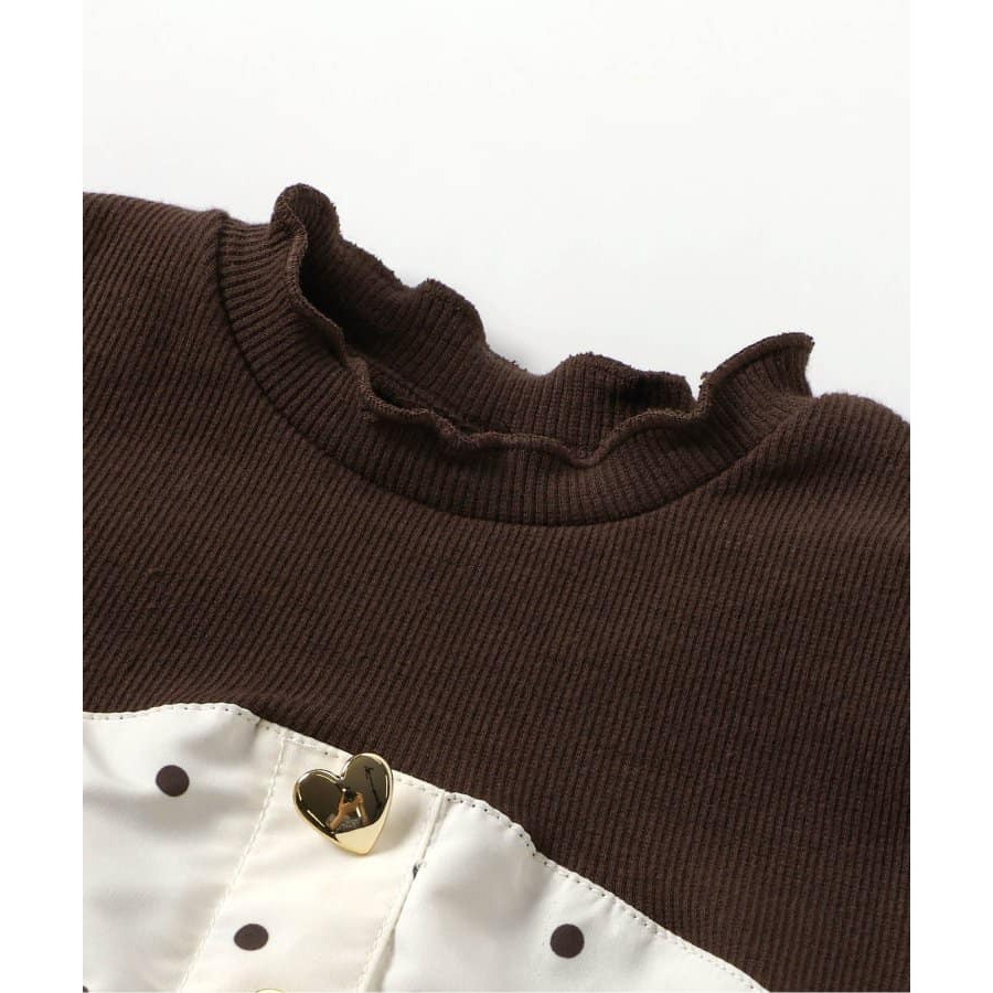 （現貨120）🇯🇵日本 apres les cours 愛心鈕扣氣球洋裝-細節圖4