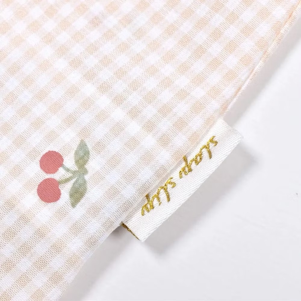 （現貨120）🇯🇵日本 SLAP SLIP 櫻桃印花格紋襯衫-細節圖4