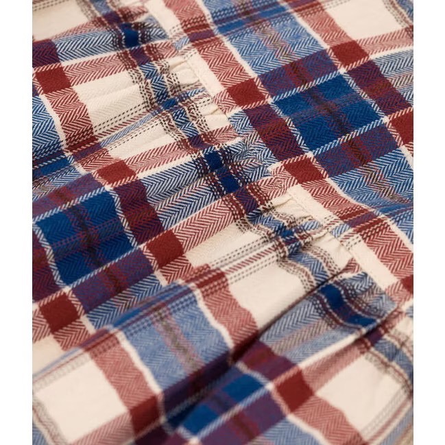 (現貨6A)🇫🇷法國 petit bateau 格紋洋裝-細節圖5