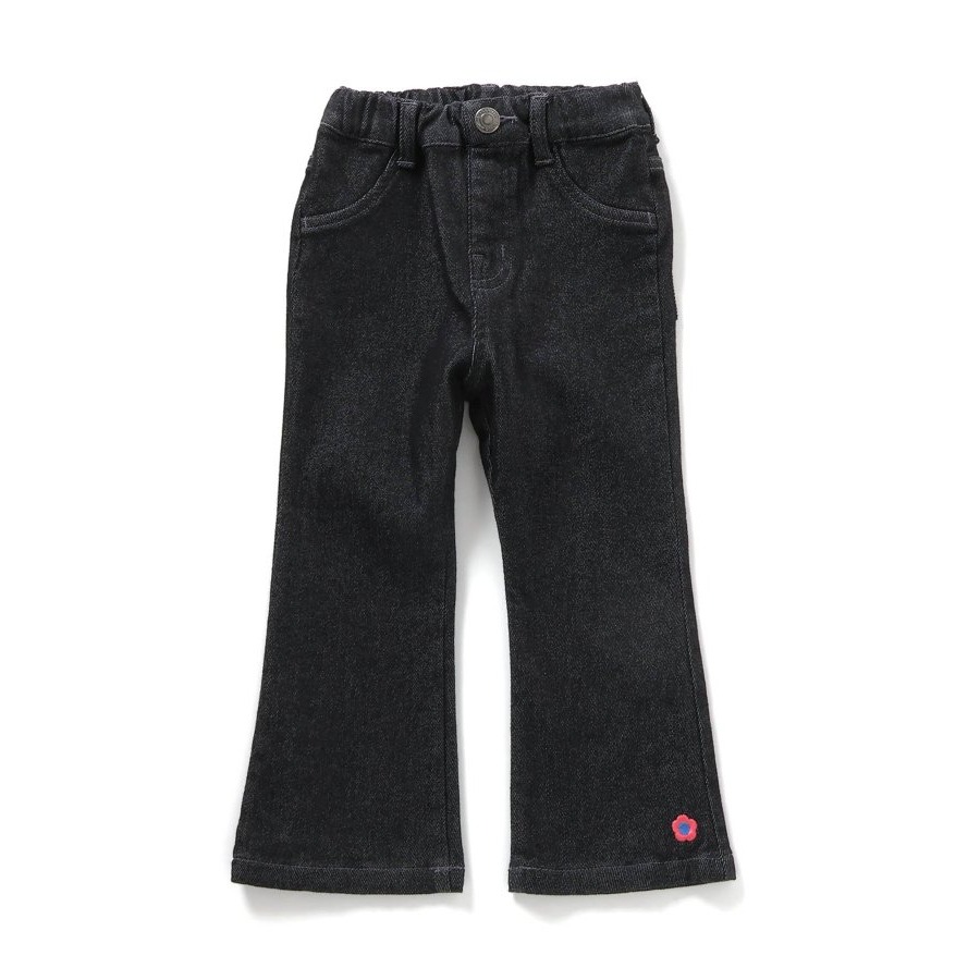 （現貨130）🇯🇵日本 BREEZE 刺繡小花喇叭褲-規格圖5