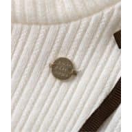 （現貨130）🇯🇵日本 apres les cours 刺繡蝴蝶結對接上衣-細節圖3