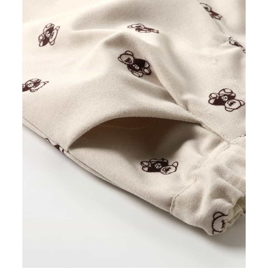 （現貨100）🇯🇵日本 apres les cours X Tiny bear 刺繡休閒褲-細節圖5