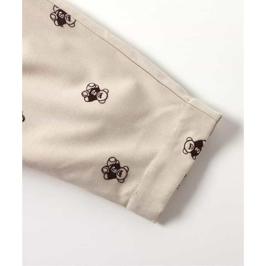 （現貨100）🇯🇵日本 apres les cours X Tiny bear 刺繡休閒褲-細節圖7