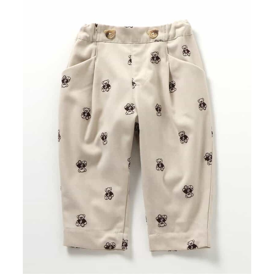 （現貨100）🇯🇵日本 apres les cours X Tiny bear 刺繡休閒褲-規格圖8