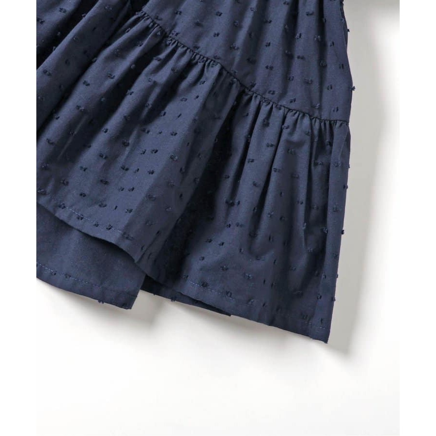 (現貨130)🇯🇵 apres les cours 扇貝刺繡領蛋糕上衣-細節圖4