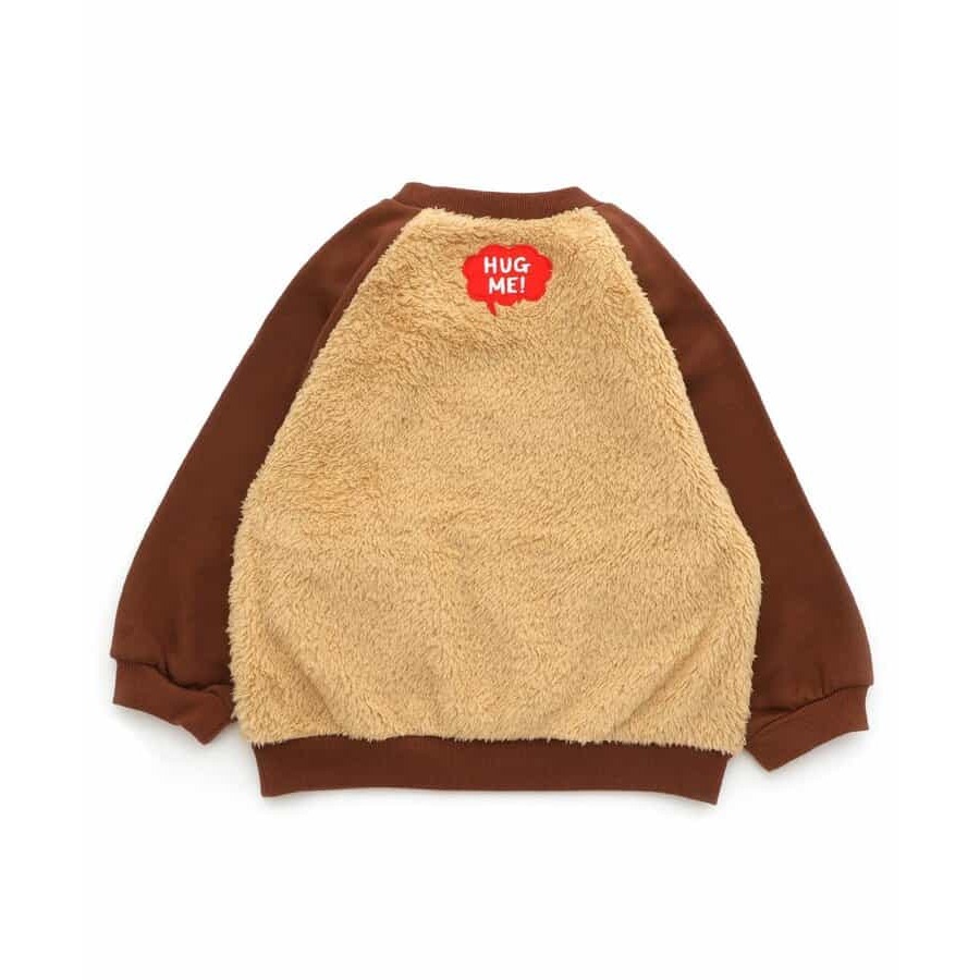 (現貨100)🇯🇵 BIT＇z 絨毛熊HUG運動衫-細節圖2