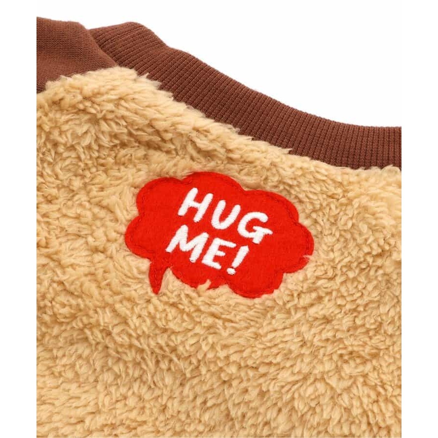 (現貨100)🇯🇵 BIT＇z 絨毛熊HUG運動衫-細節圖4