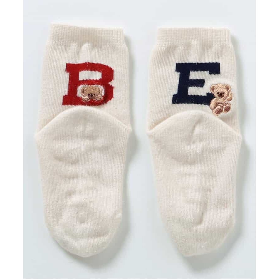 (現貨13-15)🇯🇵 apres les cours X tiny bear 刺繡小熊襪-規格圖4