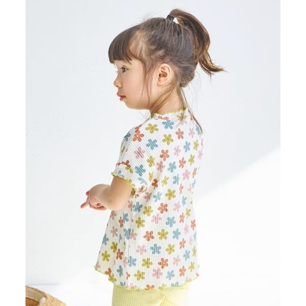 (現貨粉100 / 140）🇯🇵日本 Pairmanon 羅紋木耳邊短T-細節圖2