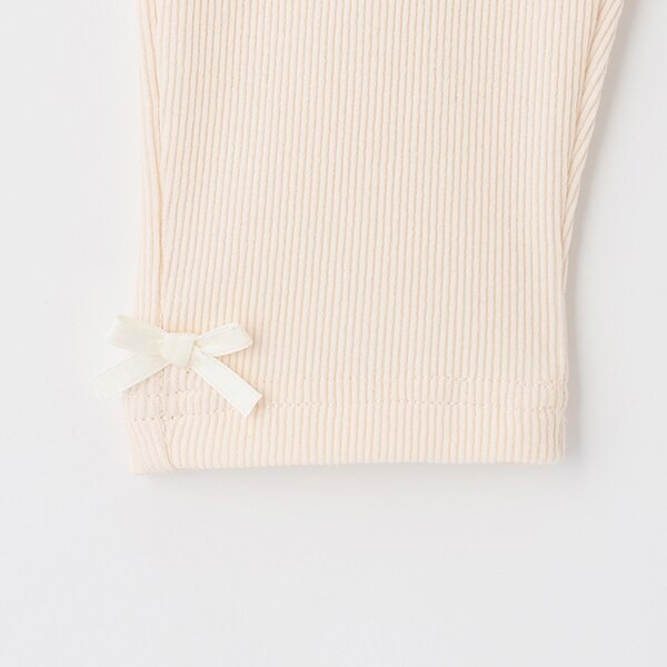 (現貨120）🇯🇵日本 Petit main平價系列-褲腳蝴蝶結七分內搭褲-細節圖4