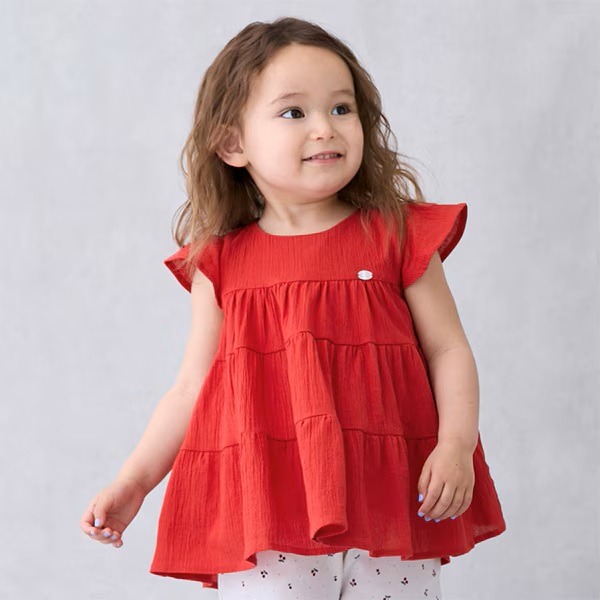 (現貨120）🇯🇵日本 Petit main微笑系列-涼感層次上衣-規格圖3