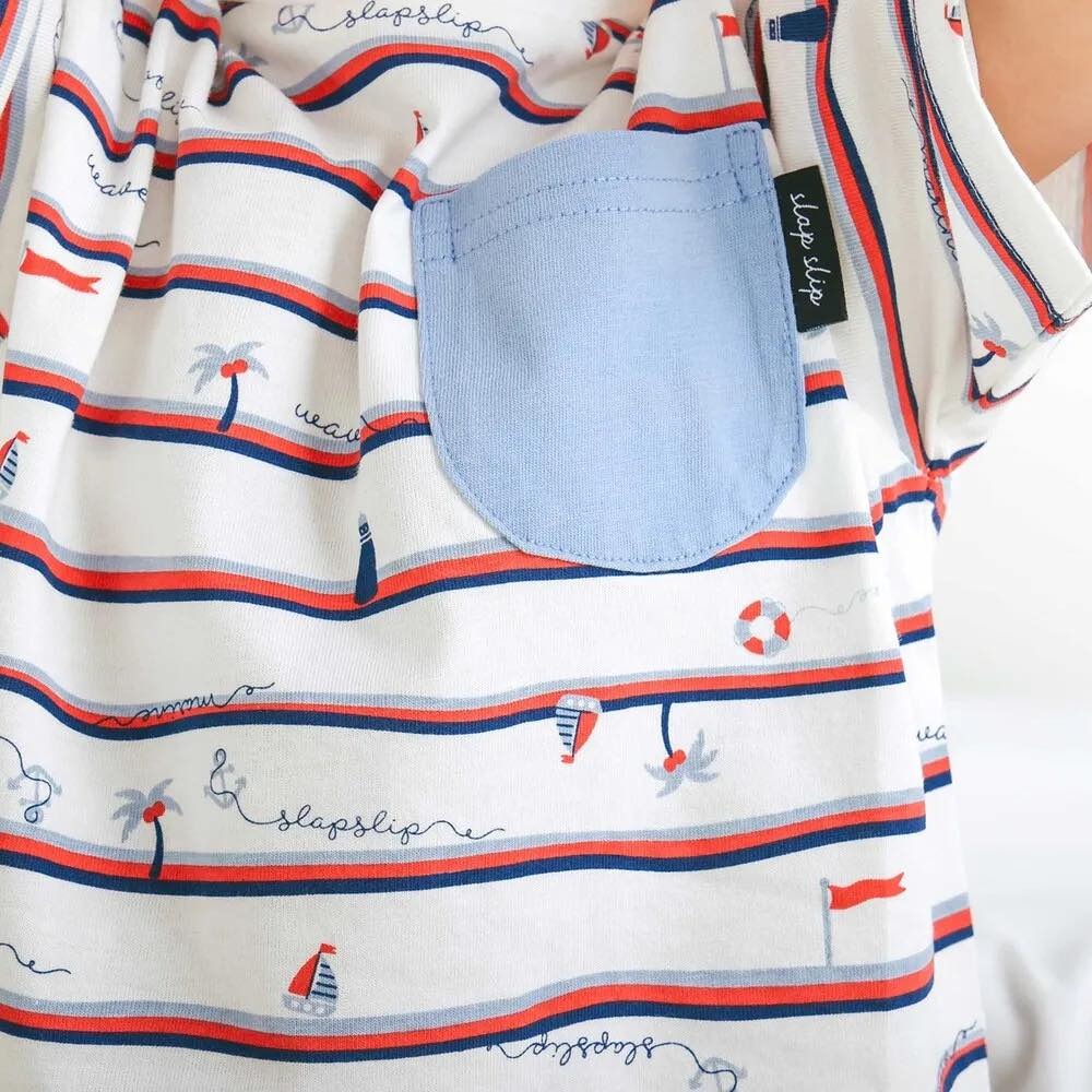 (現貨100）🇯🇵日本 Slap Slip 有機棉防污童趣短T-細節圖3