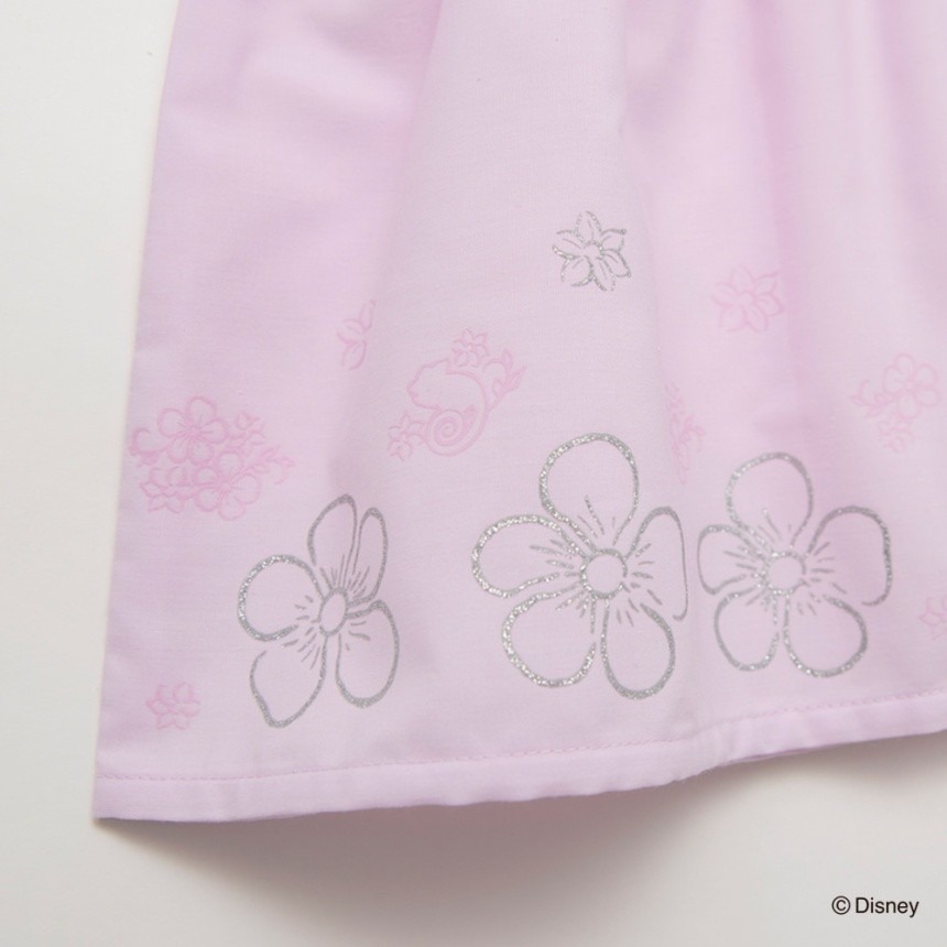 (現貨130）🇯🇵日本 BRANSHES X Disney 長髮公主露肩對接上衣-細節圖5