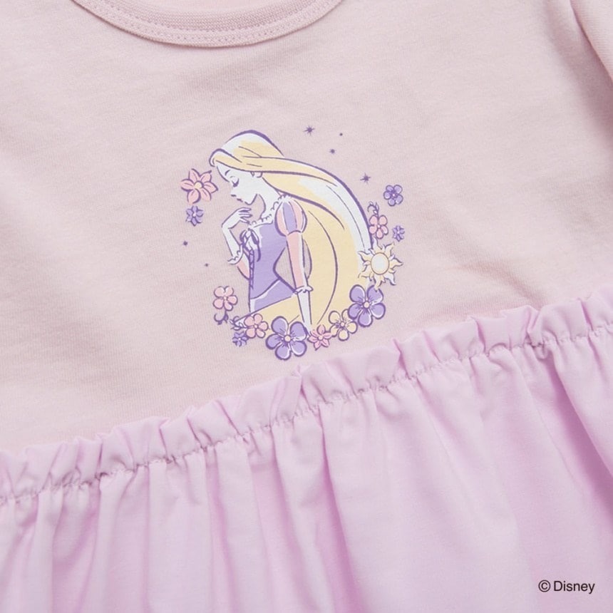 (現貨130）🇯🇵日本 BRANSHES X Disney 公主露肩對接上衣-細節圖4