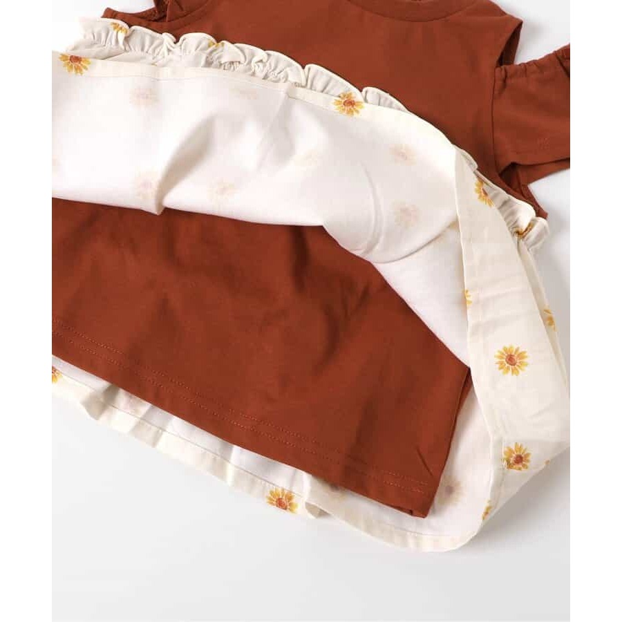 (現貨130）🇯🇵日本 apres les cours 涼感對接露肩上衣-細節圖3