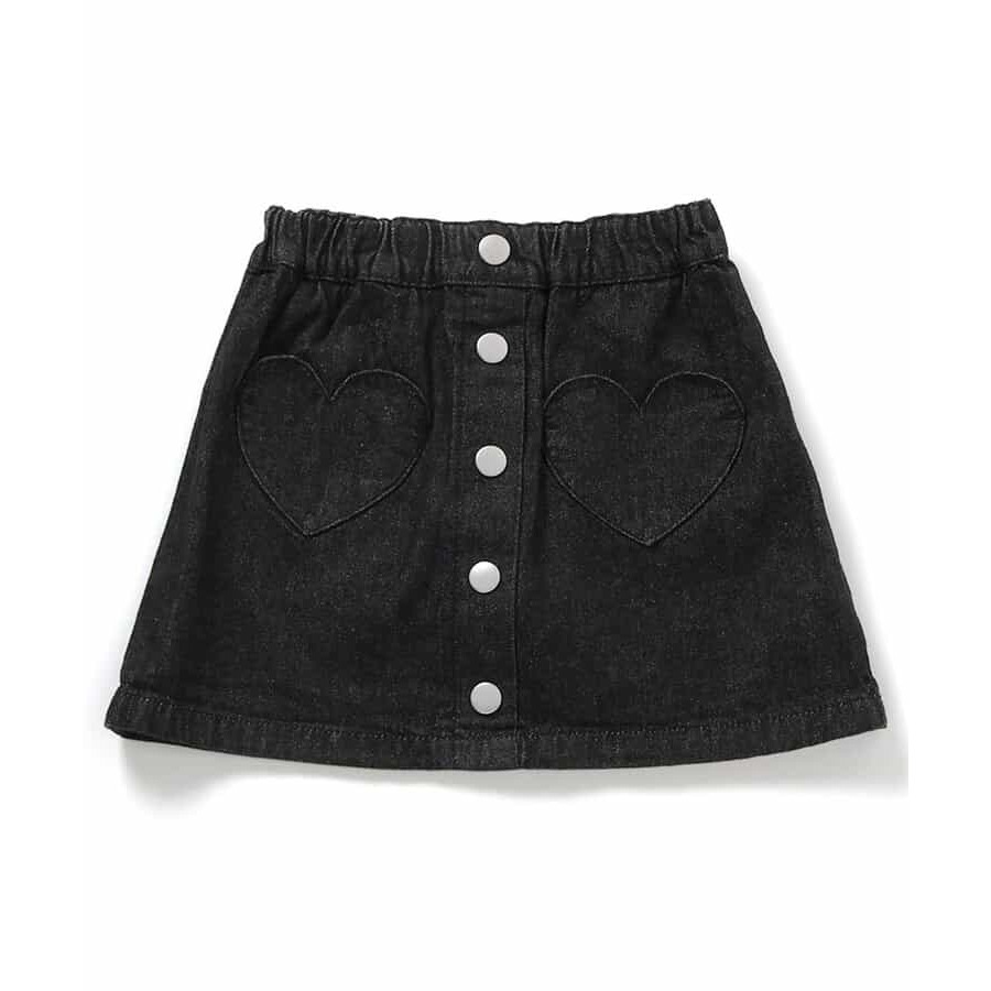 (現貨130）🇯🇵日本 apres les cours 愛心口袋短裙(內有小褲)-細節圖2
