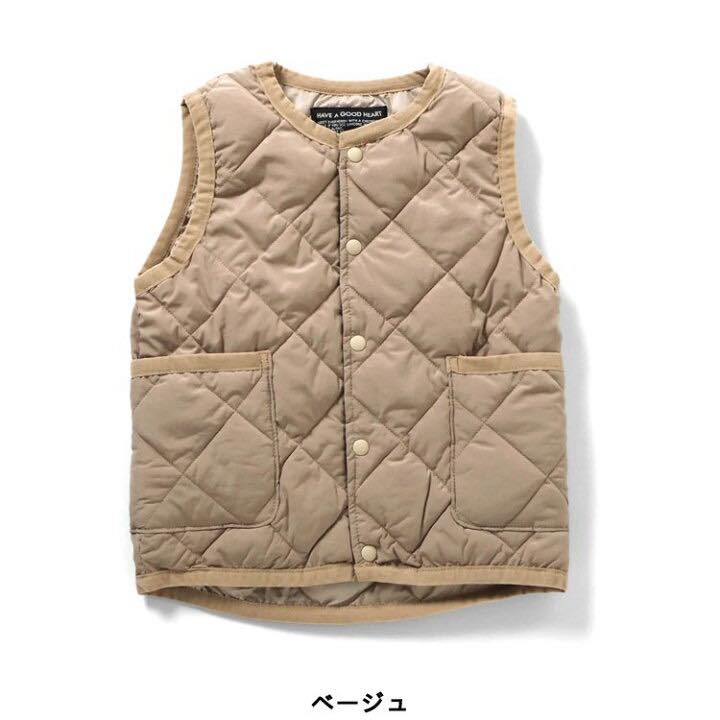 (現貨130）🇯🇵日本 BREEZE 可機洗菱格縫線背心-細節圖3