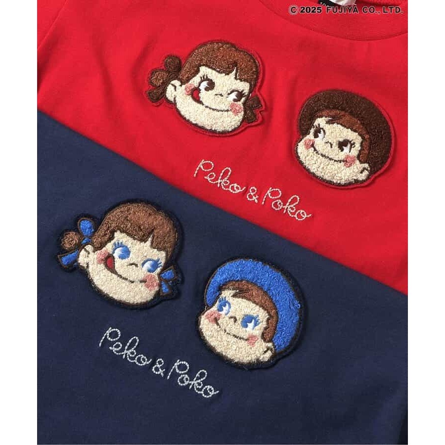 (現貨深藍100 / 紅130）🇯🇵日本 Seraph X Peko & Poko 不二家短T-細節圖3