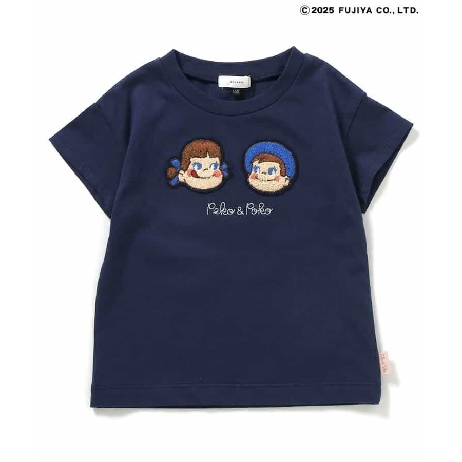 (現貨深藍100 / 紅130）🇯🇵日本 Seraph X Peko & Poko 不二家短T-規格圖6