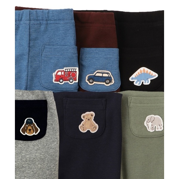 (現貨100）🇯🇵日本 petit main 平價百搭男童內搭長褲-細節圖3