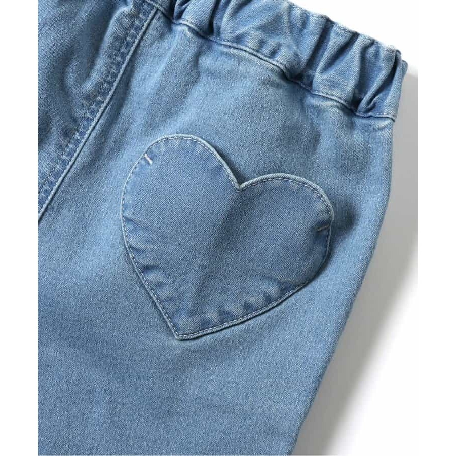 (現貨130）🇯🇵日本 apres les cours 心型刺繡彈性褲-細節圖4