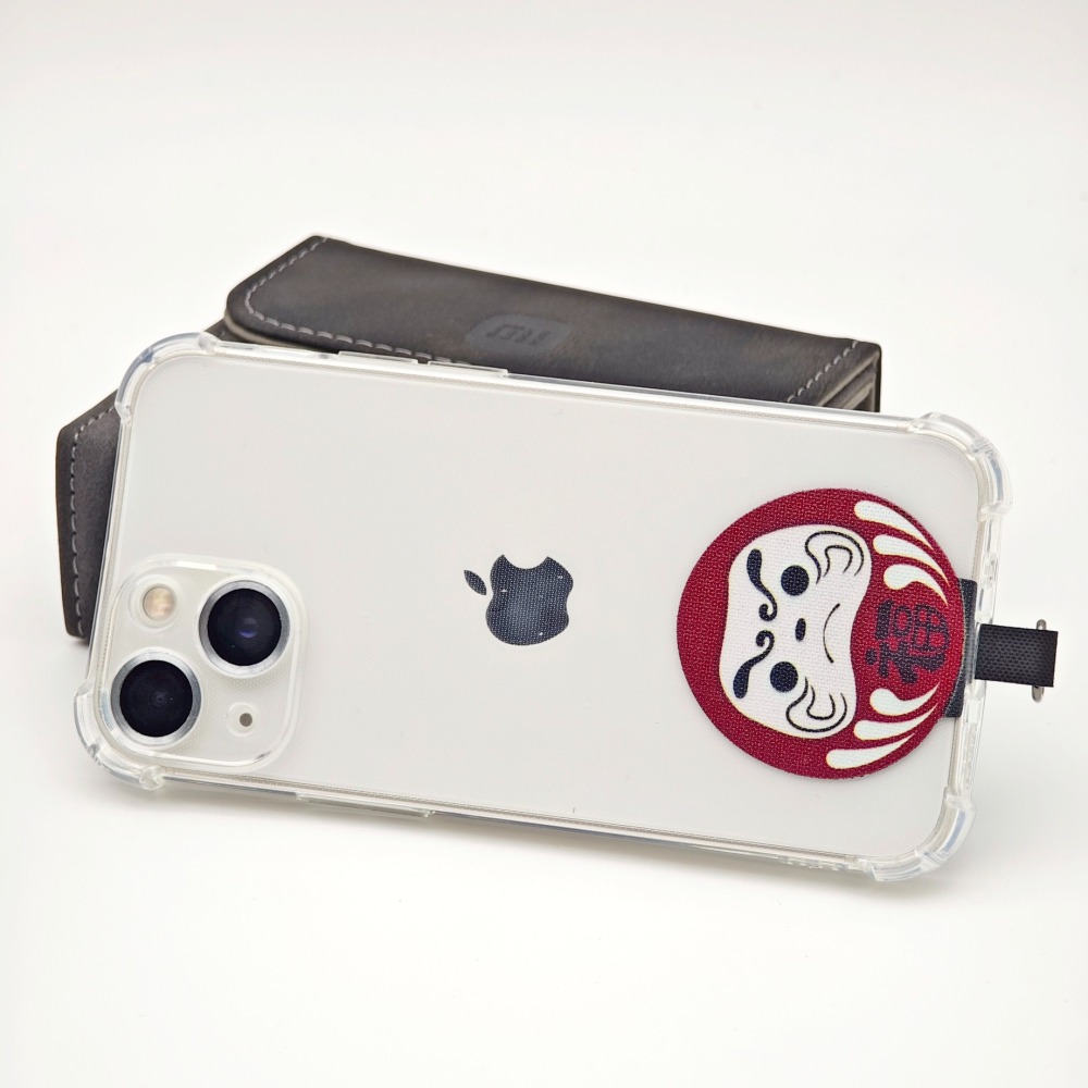 隆探吉手機掛繩墊片 掛繩夾片 手機墊片 掛片 掛繩片 達摩不倒翁 福神-細節圖6