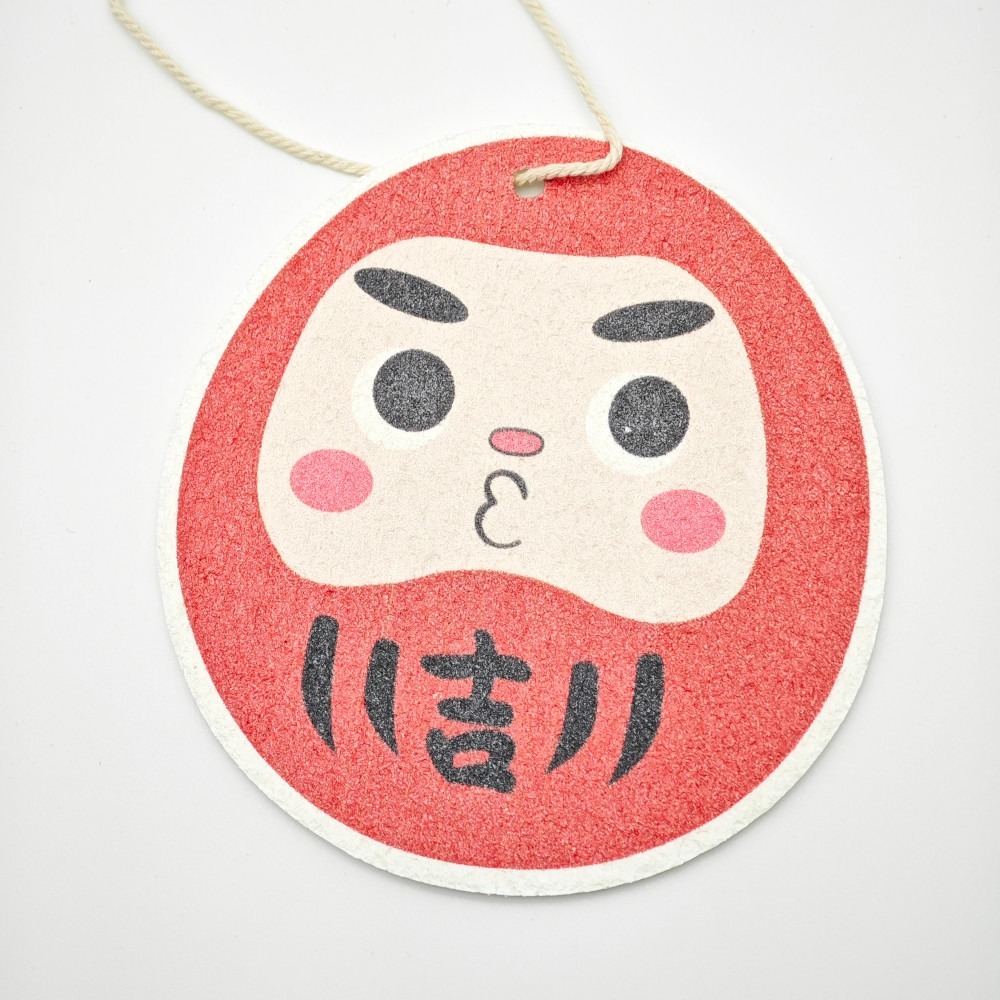 隆探吉 壓縮木漿棉 菜瓜布 抹布 洗碗 達摩不倒翁 福神-規格圖6