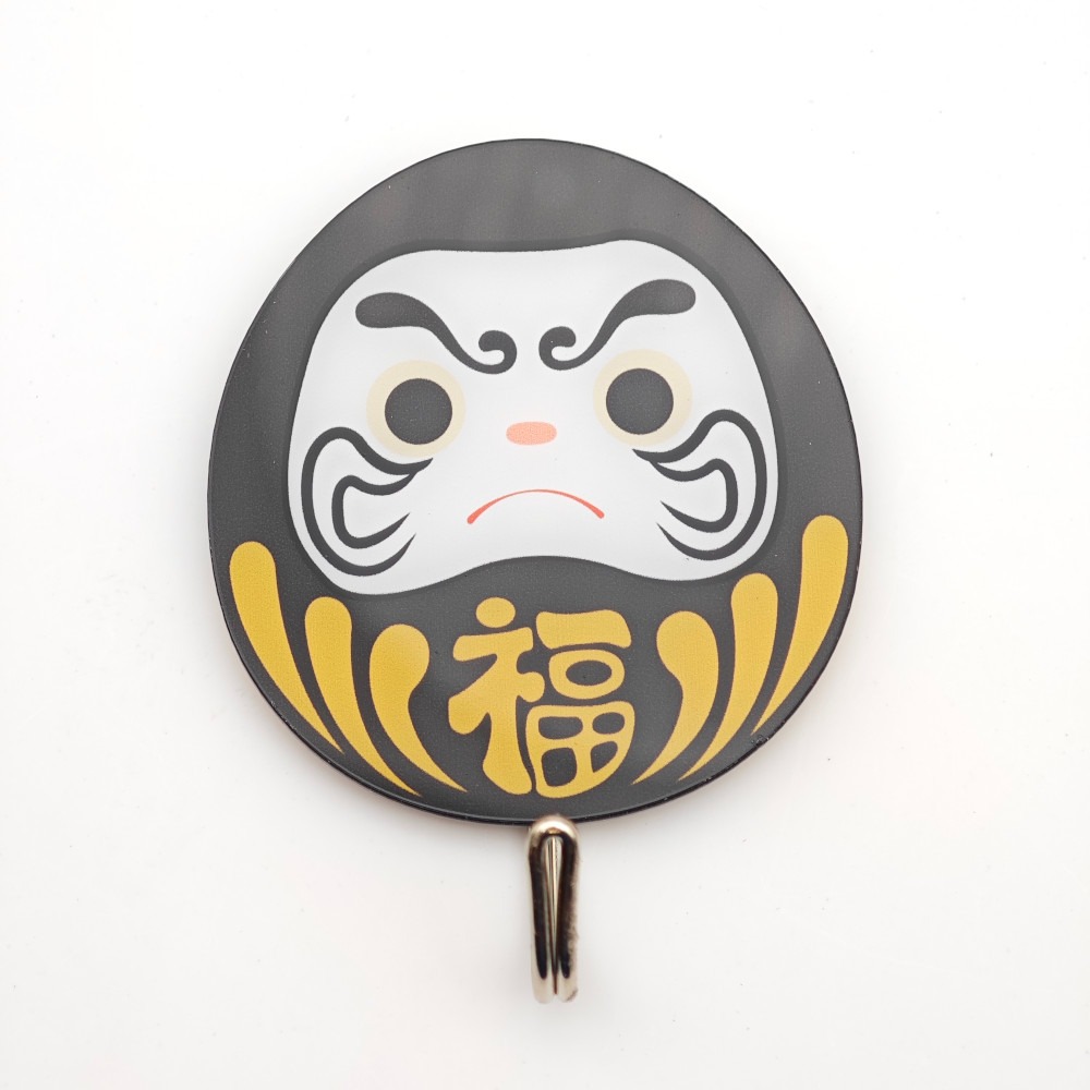 隆探吉 無痕掛勾 壓克力掛勾 廚房掛勾 浴室掛勾 達摩不倒翁 福神-細節圖2