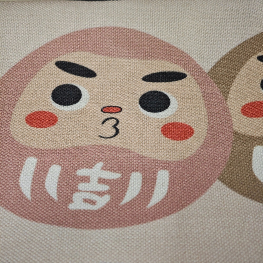 隆探吉造型門簾 廚房 浴室 居家等都適用 達摩不倒翁 福神-細節圖3