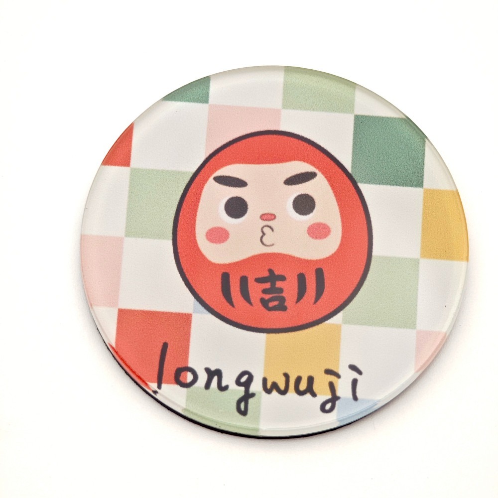 隆探吉 壓克力磁鐵 冰箱貼 冰箱磁鐵 達摩不倒翁 福神-細節圖11
