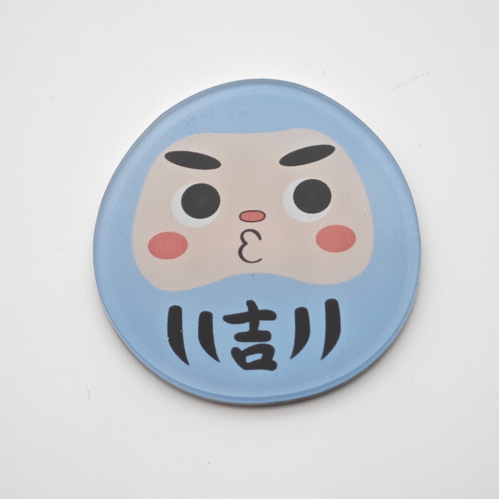 隆探吉 壓克力磁鐵 冰箱貼 冰箱磁鐵 達摩不倒翁 福神-規格圖11