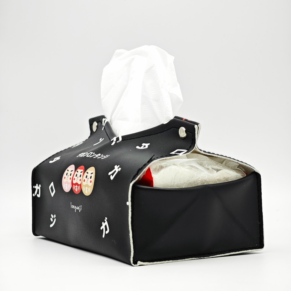 隆探吉面紙盒 達摩不倒翁 福神-細節圖3