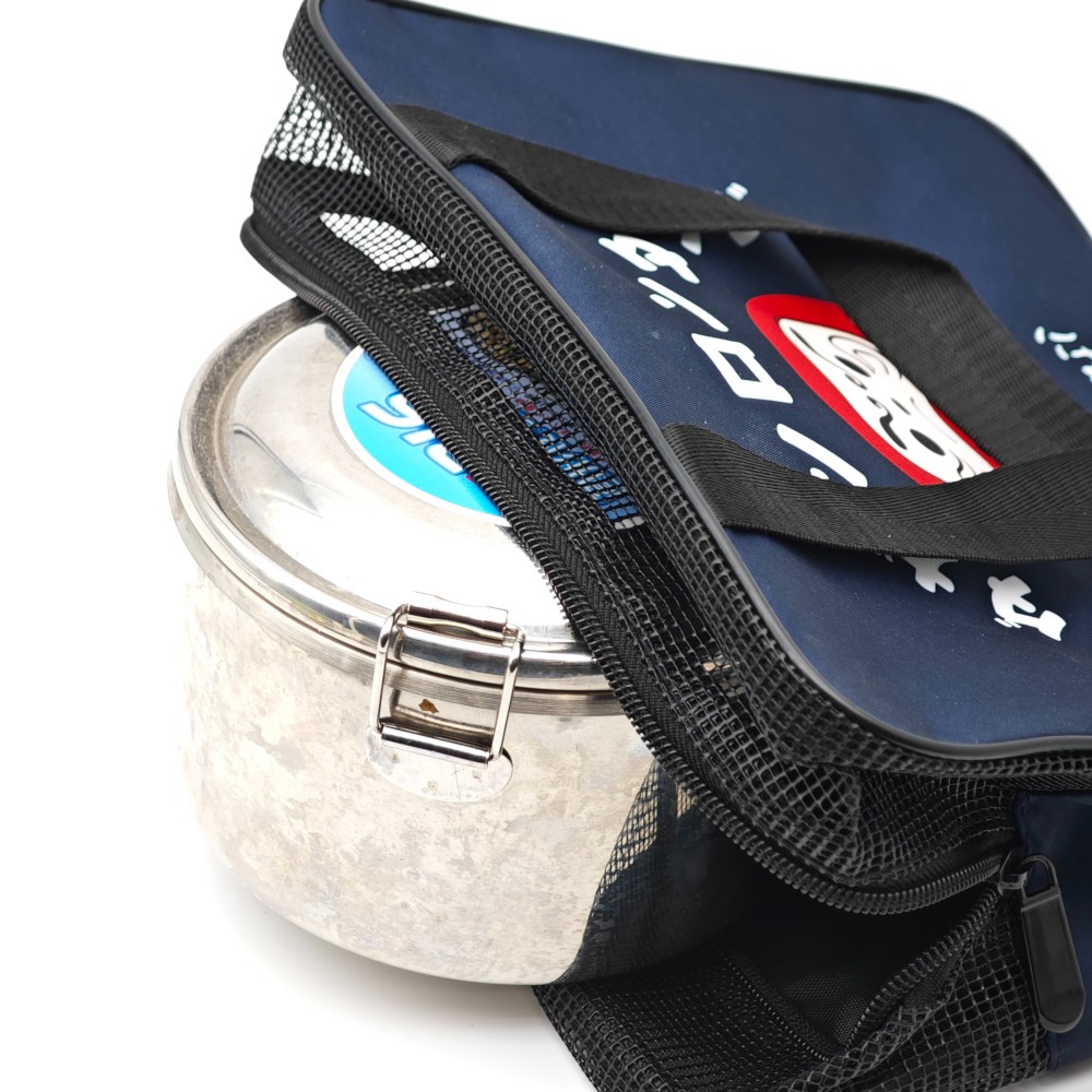 隆探吉造型餐袋 餐袋 兒童餐袋 便當袋 達摩不倒翁 福神-細節圖4