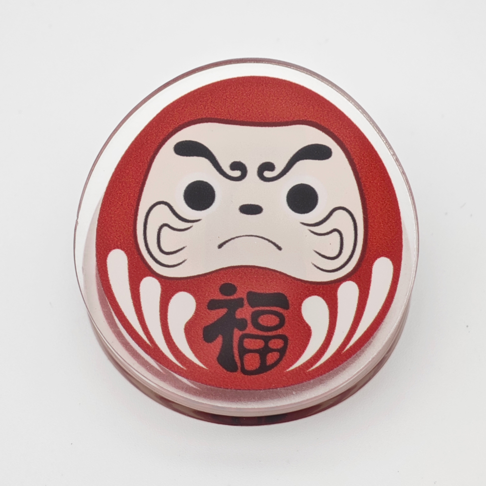 隆探吉壓克力文件夾 達摩不倒翁 福神-細節圖4